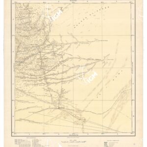 CARTA DIMOSTRATIVA DELLA LIBIA (TRIPOLITANIA) - BU HASCISCIA Foglio 29 14 A 1
