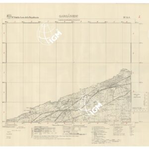 CARTA DELLA ZONA ZANZÙR-TRIPOLI-TAGIÙRA - Tavola 4 - Foglio 5 GARGARESC IV S.O. I