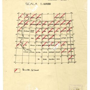 CARTA DIMOSTRATIVA DELLA LIBIA - 2° QUADRO D'UNIONE