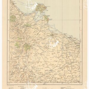 CARTA DIMOSTRATIVA DELLA LIBIA - Foglio 1 PISIDA MAGGIO 1940 XVIII