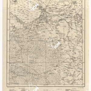 CARTA DIMOSTRATIVA DELLA LIBIA - Foglio 1BIS TOZER