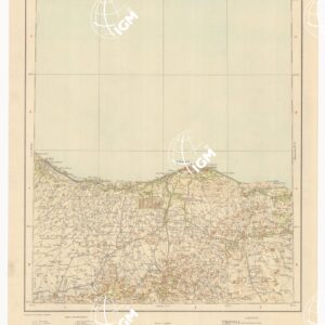 CARTA DIMOSTRATIVA DELLA LIBIA - Foglio 2 TRIPOLI MAGGIO 1940 XVIII