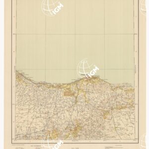 CARTA DIMOSTRATIVA DELLA LIBIA - Foglio 2 TRIPOLI MAGGIO 1940 XVIII EDIZ. MARZO 1941 XIX