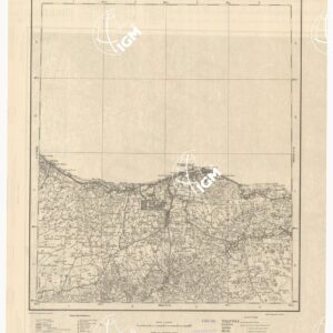 CARTA DIMOSTRATIVA DELLA LIBIA - Foglio 2 TRIPOLI 9 AGOSTO 1949