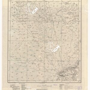 CARTA DIMOSTRATIVA DELLA LIBIA - Foglio 6 GADAMES NOVEMBRE 1939 XVIII