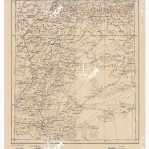 CARTA DIMOSTRATIVA DELLA LIBIA - Foglio 7 NALUT GIUGNO 1941 XIX