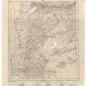 CARTA DIMOSTRATIVA DELLA LIBIA - Foglio 7 NALUT