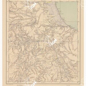 CARTA DIMOSTRATIVA DELLA LIBIA - Foglio 9 BENI ULID FEBBRAIO 1942 XX