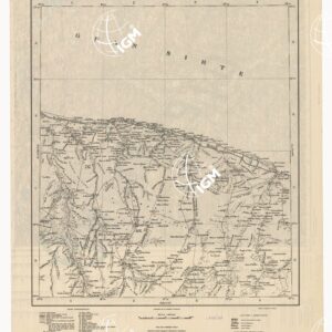 CARTA DIMOSTRATIVA DELLA LIBIA - Foglio 10 SIRTE