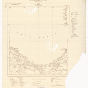 CARTA DIMOSTRATIVA DELLA LIBIA - Foglio 11 AGHEILA FEBBRAIO 1941 XIX