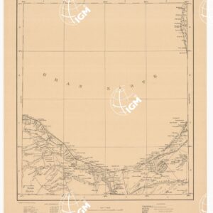 CARTA DIMOSTRATIVA DELLA LIBIA - Foglio 11 AGHEILA FEBBRAIO 1941 XIX