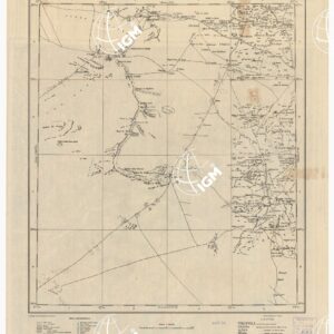 CARTA DIMOSTRATIVA DELLA LIBIA - Foglio 13 BIR HACHEIM