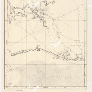 CARTA DIMOSTRATIVA DELLA LIBIA - Foglio 16 BIR EL- GAZEIL DICEMBRE 1941 XX