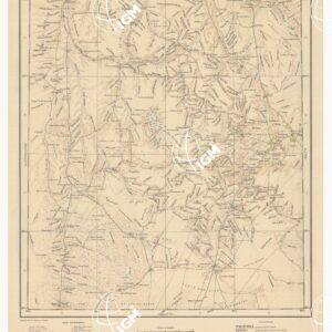 CARTA DIMOSTRATIVA DELLA LIBIA - HON NOVEMBRE 1934 XIII Foglio 18