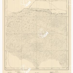 CARTA DIMOSTRATIVA DELLA LIBIA - Foglio 22 BIR EL - ABEIED FEBBRAIO 1941 XIX
