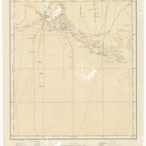CARTA DIMOSTRATIVA DELLA LIBIA - Foglio 23 GIARABUB AGOSTO 1940 XVIII