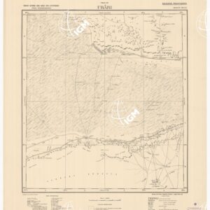 CARTA DIMOSTRATIVA DELLA LIBIA - Foglio 26 UBARI GENNAIO 1942 XX