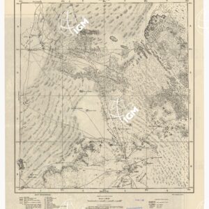 CARTA DIMOSTRATIVA DELLA LIBIA - Foglio 40 CUFRA (UADI EL-CAFRA)