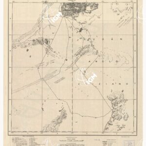 CARTA DIMOSTRATIVA DELLA LIBIA - Foglio 55 EL - AUENAT F 55