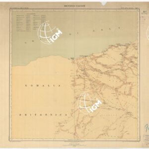 CARTA DELLA SOMALIA - Foglio 1