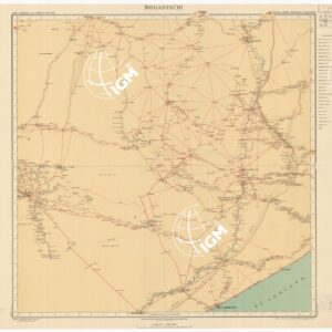 CARTA DELLA SOMALIA - Foglio 16 MOGADISCIO