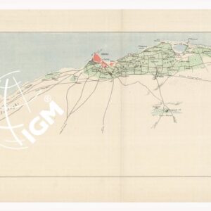CARTA DELLA TRIPOLITANIA - ZONA LITTORANEA DA ZAVIA AD ARGUB