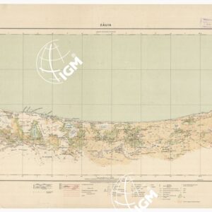 LIBIA AL 100 000.
Fogli 1, 2, 3 (ZAUIA, TRIPOLI, GARIAN)