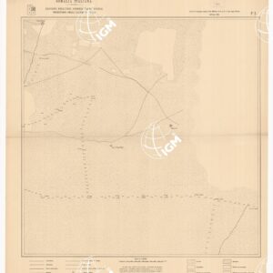 SOMALIA ITALIANA. REGIONE DELL'UEBI SCEBELI NELLO SCIDLE, TERRITORIO DEGLI UALEMOIA UACLE - Foglio 3