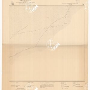 SOMALIA ITALIANA. REGIONE DELL'UEBI SCEBELI NELLO SCIDLE, TERRITORIO DEGLI UALEMOIA UACLE - Foglio 5