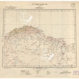 CARTA DIMOSTRATIVA DELLA LIBIA - Foglio III BENGASI