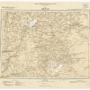 CARTA DIMOSTRATIVA DELLA LIBIA - Foglio 5 SEBHA