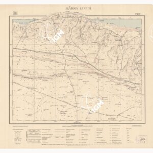 CARTA TOPOGRAFICA DELLA LIBIA - MARSA LUCCH Foglio 1697