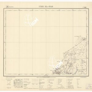 CARTA TOPOGRAFICA DELLA LIBIA - UMM EL-FAR Foglio 1569