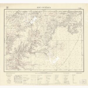 CARTA TOPOGRAFICA DELLA LIBIA - ESC - SCIAAUA Foglio 1969