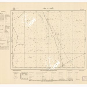 CARTA TOPOGRAFICA DELLA LIBIA - GIOF ET-TUIL Foglio 1996