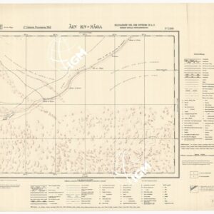 CARTA TOPOGRAFICA DELLA LIBIA - AIN EN-NAGA Foglio 2188