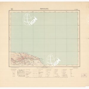 CARTA TOPOGRAFICA DELLA LIBIA I - MISURATA Foglio 1478