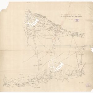 CARTA DIMOSTRATIVA DEL DISTRETTO DI ZUARA E DEL TERRITORIO CONFINANTE FINO AL GEBEL NEFUSA