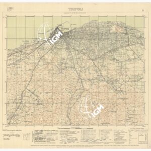 TRIPOLI E DINTORNI - Foglio II TRIPOLI