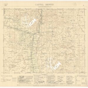 TRIPOLI E DINTORNI - Foglio V CASTEL BENITO