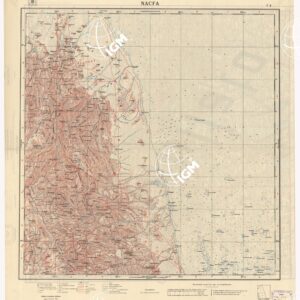 CARTA DIMOSTRATIVA DELLA COLONIA ERITREA E REGIONI ADIACENTI -  Foglio 2 NACFA