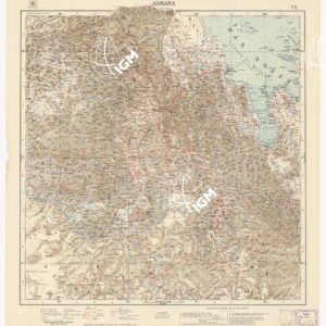 CARTA DIMOSTRATIVA DELLA COLONIA ERITREA E REGIONI ADIACENTI - Foglio 6 ASMARA