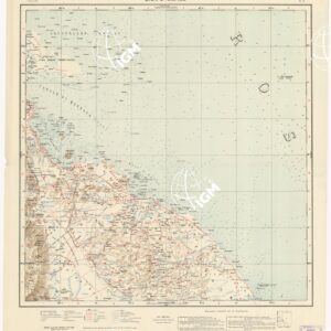 CARTA DIMOSTRATIVA DELLA COLONIA ERITREA E REGIONI ADIACENTI - Foglio 7 BAIA D'AMFILE'