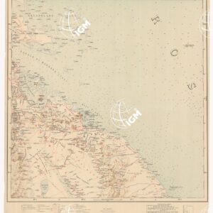 CARTA DIMOSTRATIVA DELLA COLONIA ERITREA E REGIONI ADIACENTI - Foglio 7 BAIA D'AMFILE'