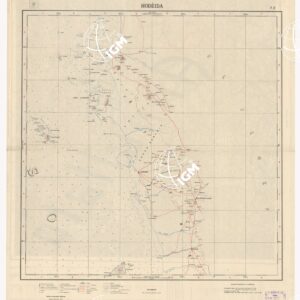 CARTA DIMOSTRATIVA DELLA COLONIA ERITREA E REGIONI ADIACENTI - Foglio 8 HODEIDA