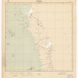 CARTA DIMOSTRATIVA DELLA COLONIA ERITREA E REGIONI ADIACENTI - Foglio 8 HODEIDA