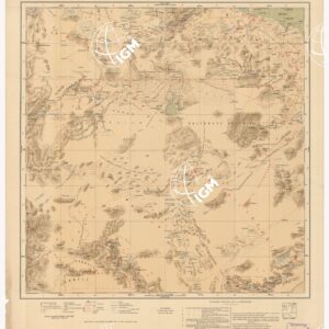 CARTA DIMOSTRATIVA DELLA COLONIA ERITREA E REGIONI ADIACENTI - Foglio 11 EDD