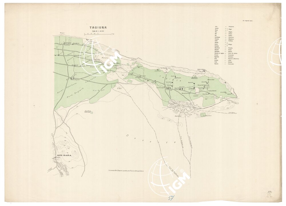 TRIPOLI,TAGIURA,ZANZUR - Foglio 3 TAGIURA