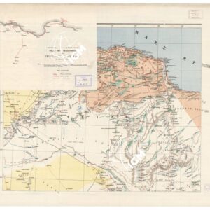 CARTA DIMOSTRATIVA DELLA TRIPOLITANIA - Foglio 3 - schizzo dimostrativo