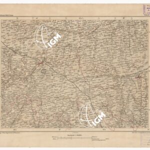 SPECIAL KARTE VON MITTEL EUROPA - SCHAWLI F 7